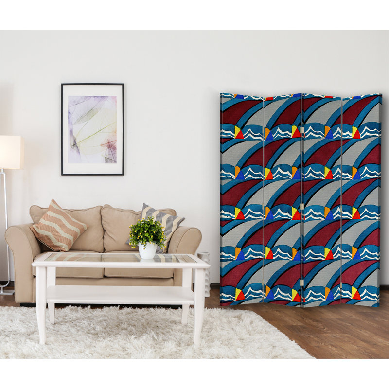 Breakwater Bay Overmoor 170cm H Folding Room Divider Wayfair.co.uk